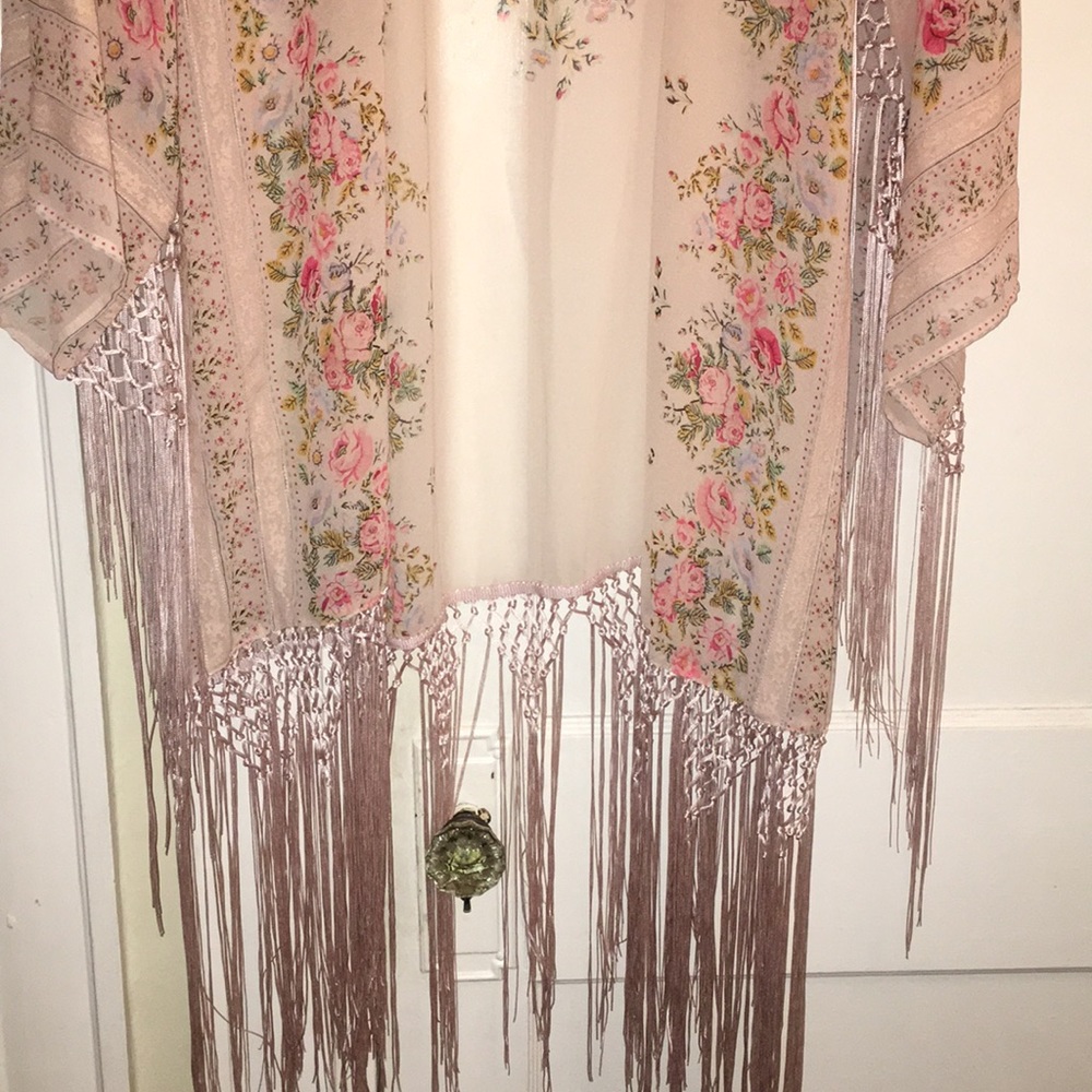 Floral Print Kimono - Picture 3 of 4